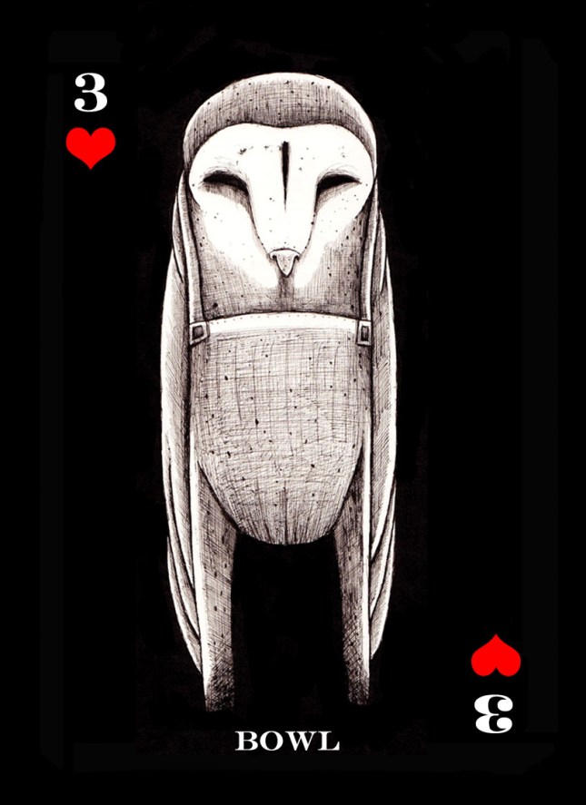 Playing Card Back 5mm