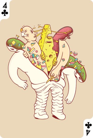 Creative-Cards-by-Digital-Abstracts-Four-of-Clubs