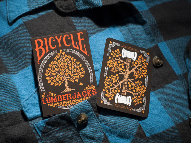 Bicycle Lumberjacks Playing Cards 2nd Edition by Vadim Smolenskiy Bicycle-Lumberjacks-Playing-Cards-2nd-by-Vadim-Smolenskiy