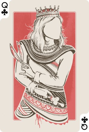Creative-Cards-by-Digital-Abstracts-Queen-of-Clubs