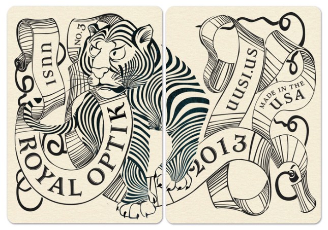 ROYAL OPTIK Playing Cards by Uusi: Ad Card ROYAL-OPTIK-Playing-Cards-by-Uusi-Ad-Card