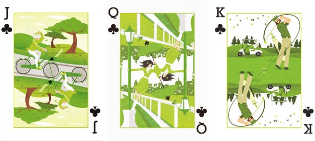 Royal-Seasons-Playing-Cards-Clubs-Spring-Jack-Queen-King