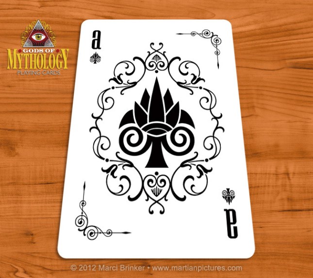 Gods_of_Mythology_Playing_Cards_Ace_of_Spades
