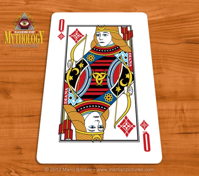 Gods_of_Mythology_Playing_Cards_Diana