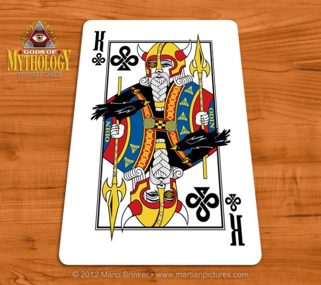 Gods_of_Mythology_Playing_Cards_Odin
