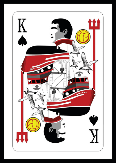 The King of Spades by Miniboro: Eric Cantona King-of-Spades-by-Miniboro-Eric-Cantona
