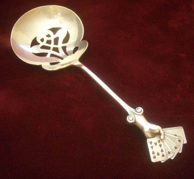 Rare-Sterling-Enamel-Bon-Bon-Spoon