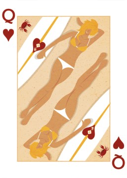 Royal-Seasons-Playing-Cards-Hearts-Summer-Queen-of-Hearts