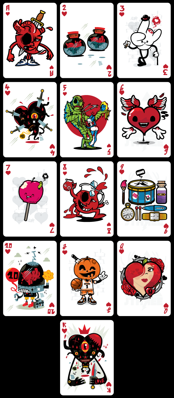 Demons_&_Diamonds_Playing_Cards_Hearts