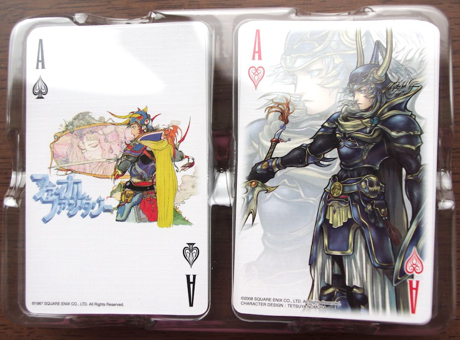 Playing Cards and Games: Final Fantasy Playing Cards – 25th