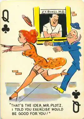 GGA_Cartoons_Playing_Cards_The_Queen_of_Clubs