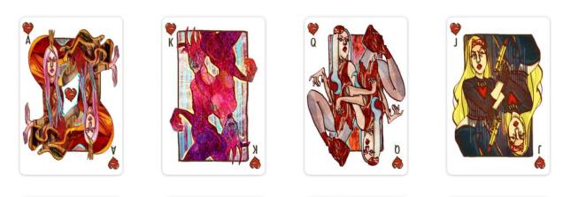Lady-Gaga-Playing-Cards-Hearts