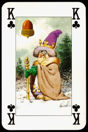 Lo_Scarabeo_The_Fairy_People_The_King_of_Clubs