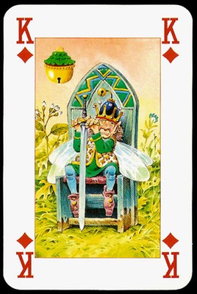 Lo_Scarabeo_The_Fairy_People_The_King_of_Diamonds
