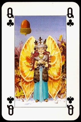 Lo_Scarabeo_The_Fairy_People_The_Queen_of_Clubs
