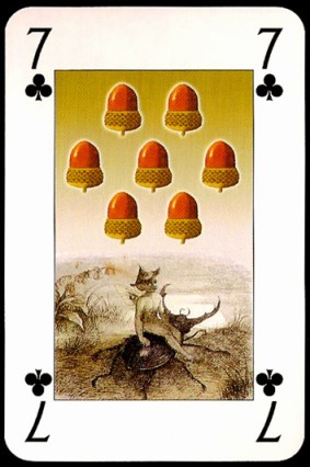 Lo_Scarabeo_The_Fairy_People_The_Seven_of_Clubs