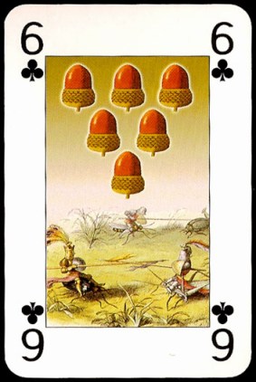 Lo_Scarabeo_The_Fairy_People_The_Six_of_Clubs