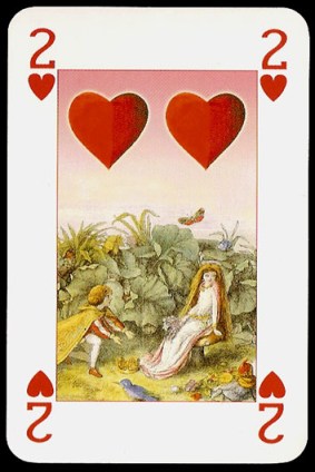 Lo_Scarabeo_The_Fairy_People_The_Two_of_Hearts