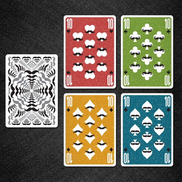 Vända_Playing_Cards_Mustache_Playing_Cards_Back_2