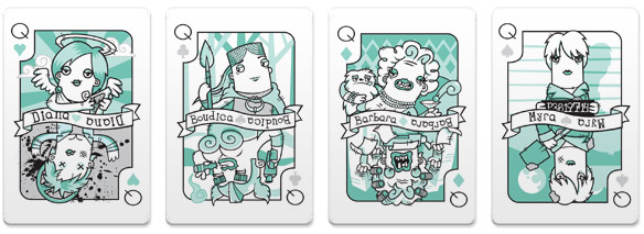 Versus-1-Playing-Cards-Queens