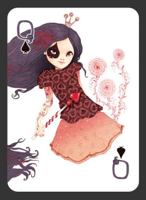 52-Aces-Playing-Cards-The-Queen-of-Spades