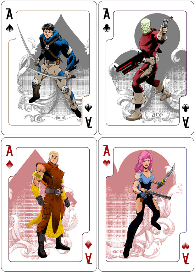 Bicycle_Instruments_of_War_Playing_Cards_Aces