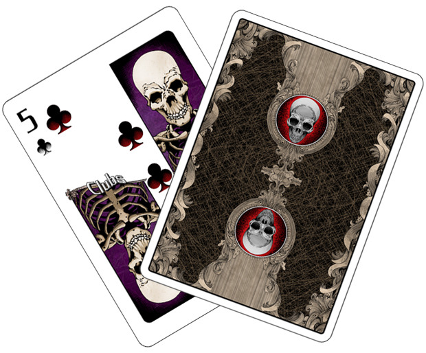 Bicycle_Instruments_of_War_Playing_Cards_Back