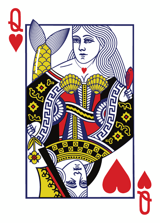 Great_Whites_Playing_Cards_Queen_of_Hearts