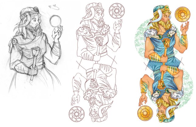 JuliaMyr_Playing_Cards_Sketches