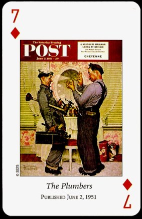 N_Rockwell_Saturday_Evening_Post_The_Seven_of_Diamonds