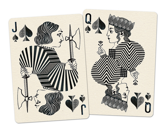Royal_Optik_Playing_Cards_Jack_Queen_of_Spades