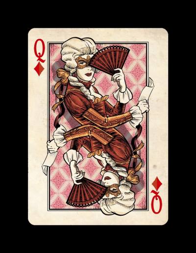 Venexiana_Playing_Cards_The_Queen_of_Diamonds
