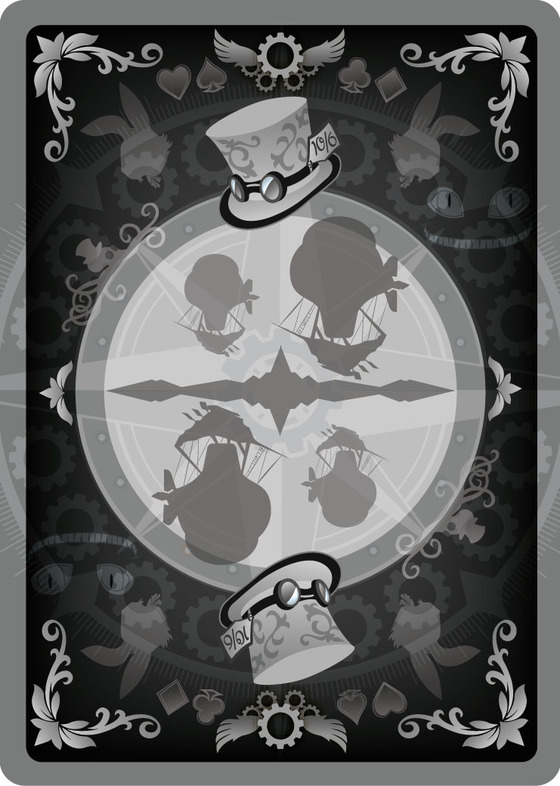Alice_of_Wonderland_Playing_Cards_Back_Silver_Edition