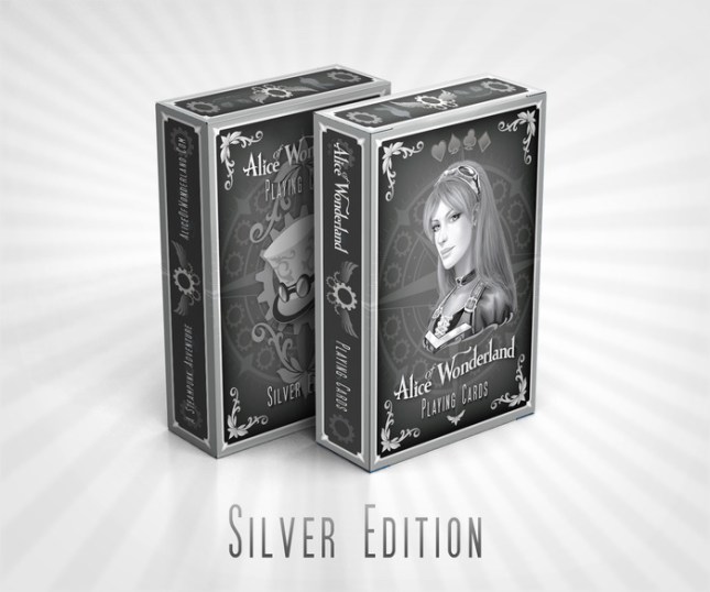 Alice_of_Wonderland_Playing_Cards_Box_Silver_Edition