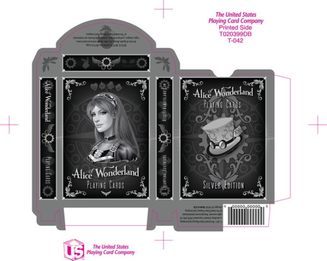 Alice_of_Wonderland_Playing_Cards_Box_Siver_Edition_2