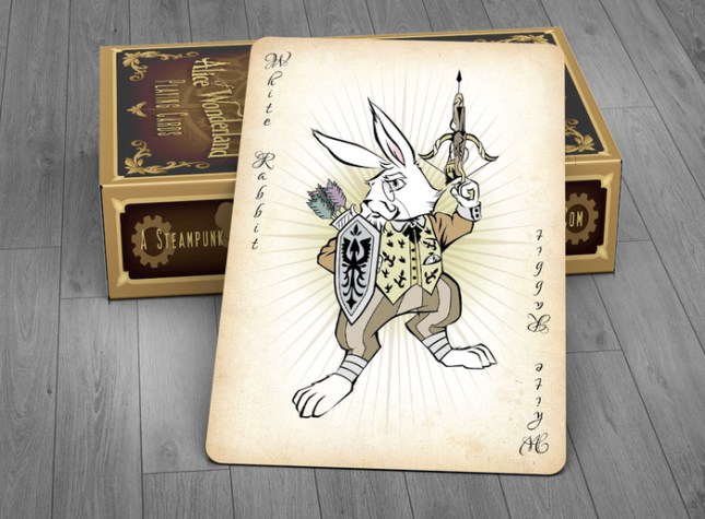 Alice_of_Wonderland_Playing_Cards_Joker_Gold_Edition