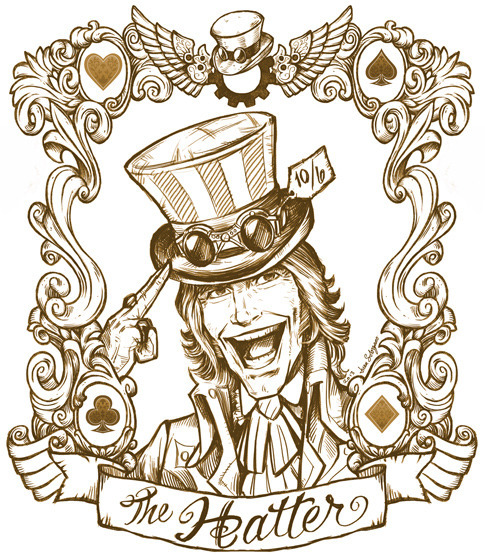 Alice_of_Wonderland_Playing_Cards_The_Hatter