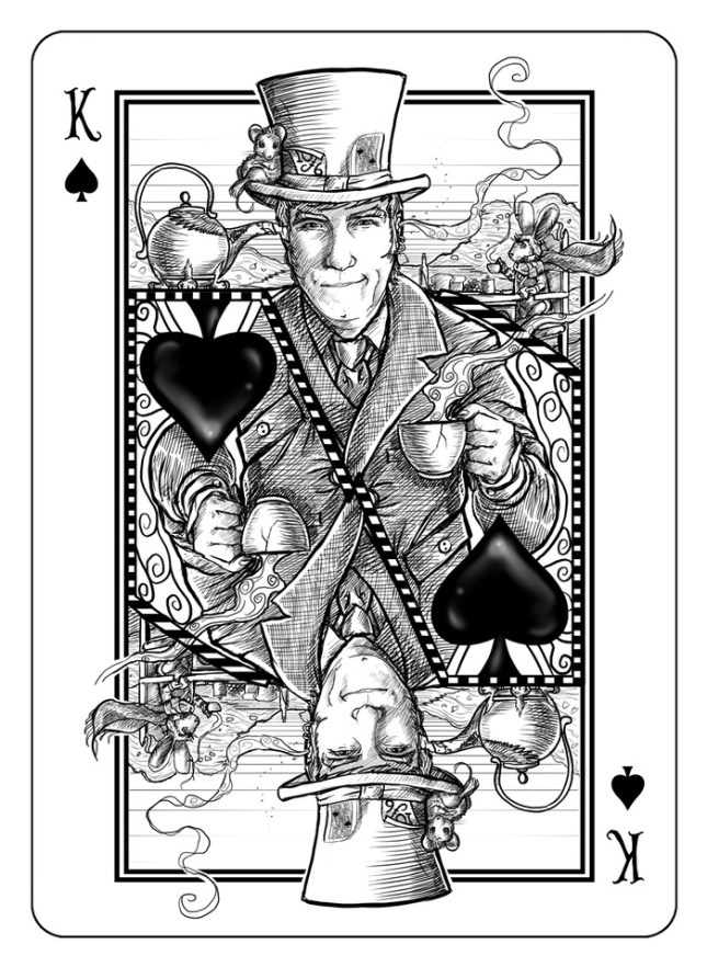 Bicycle-The-White-Rabbit-Playing-Cards-King-of-Spades