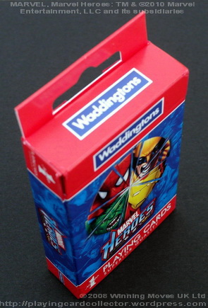 Waddingtons Marvel Comics Retro Spielkarten - Englische Version, Leinenfinish