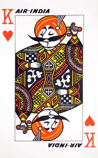 Air-India-Original-Travel-Poster-Playing-Card