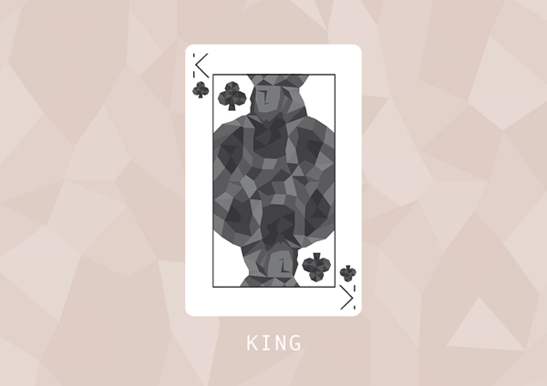 F_Marongiu_Playing_Cards_The_King_of_Clubs