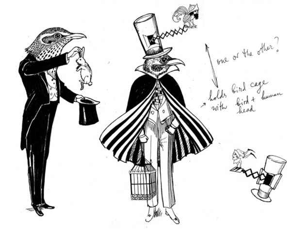 Fantastique-Playing-Cards-by-Sveta-Dorosheva-Joker-sketch