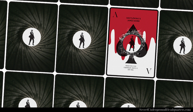 James-Bond-Playing-Cards-by-Joe-DiLeonardo-Back