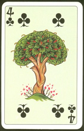 Kashmir_Playing_Cards_Four_of_Clubs