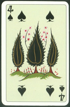 Kashmir_Playing_Cards_Four_of_Spades