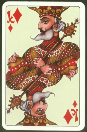 Kashmir_Playing_Cards_King_of_Diamonds