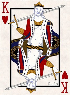 M-Carelli-Semi-Transformation-Playing-Cards-King-of-Hearts