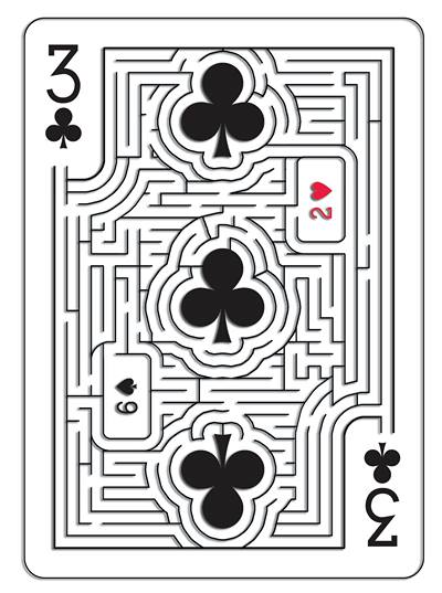 Mazing_Playing_Cards_Three_of_Clubs