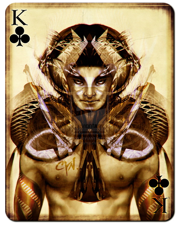 playing_cards_king_of_clubs_by_cynthia_franca