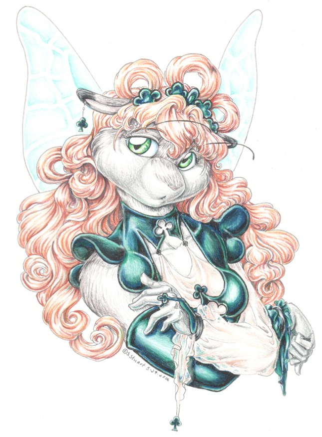 Queen_of_Clubs_by_kikuneko